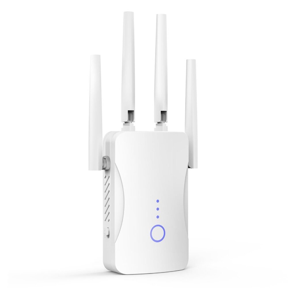 WiFi Extender Signal Booster 2.4GHz 300Mbps WiFi Booster for Home Covers 9999 sq